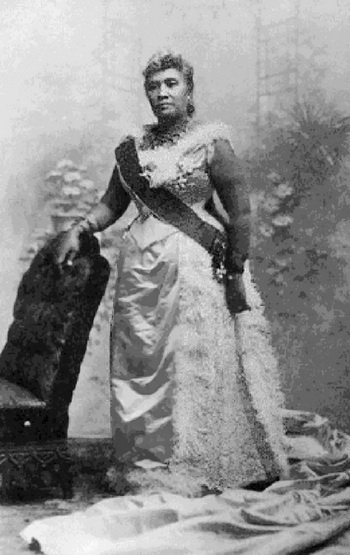 Die verehrte und beliebte Königin Liliuokalani von Hawaii